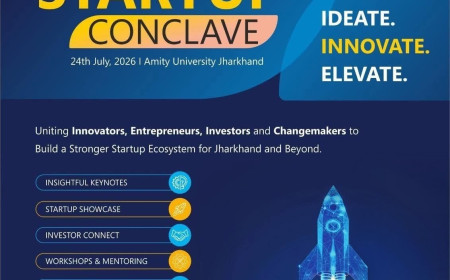 Startup Conclave 2026 | Amity University Jharkhand × Startup Jharkhand