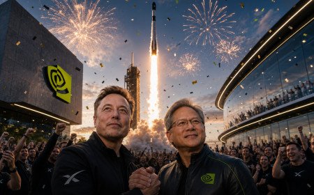 SpaceX Goes All-In on Nvidia, Announces Plans to Launch AI Data Centres Into Orbit in 2027 - Up to 1 Million Satellites